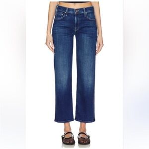 Mother The Mid Rise Rambler Zip Ankle Jeans